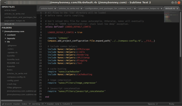 Sublime Text 2