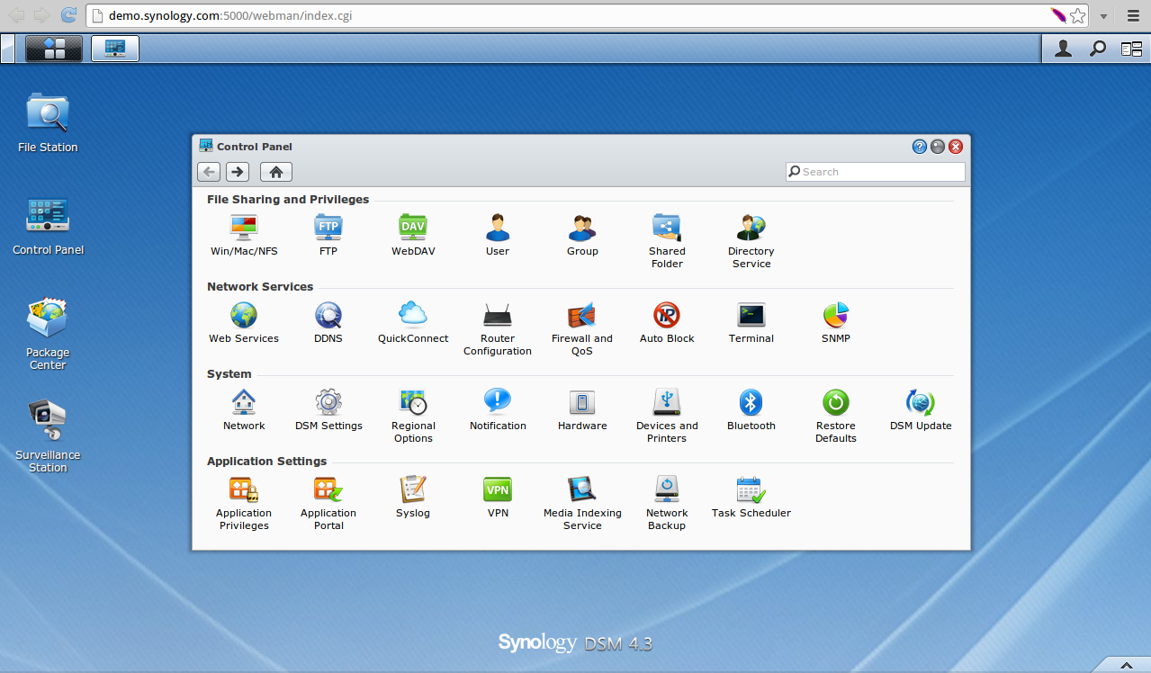 Synology DSM 4.3