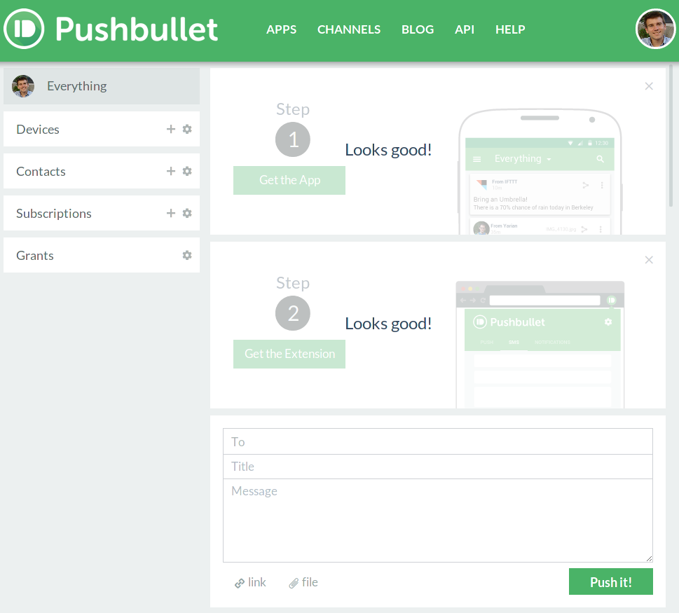 PushBullet